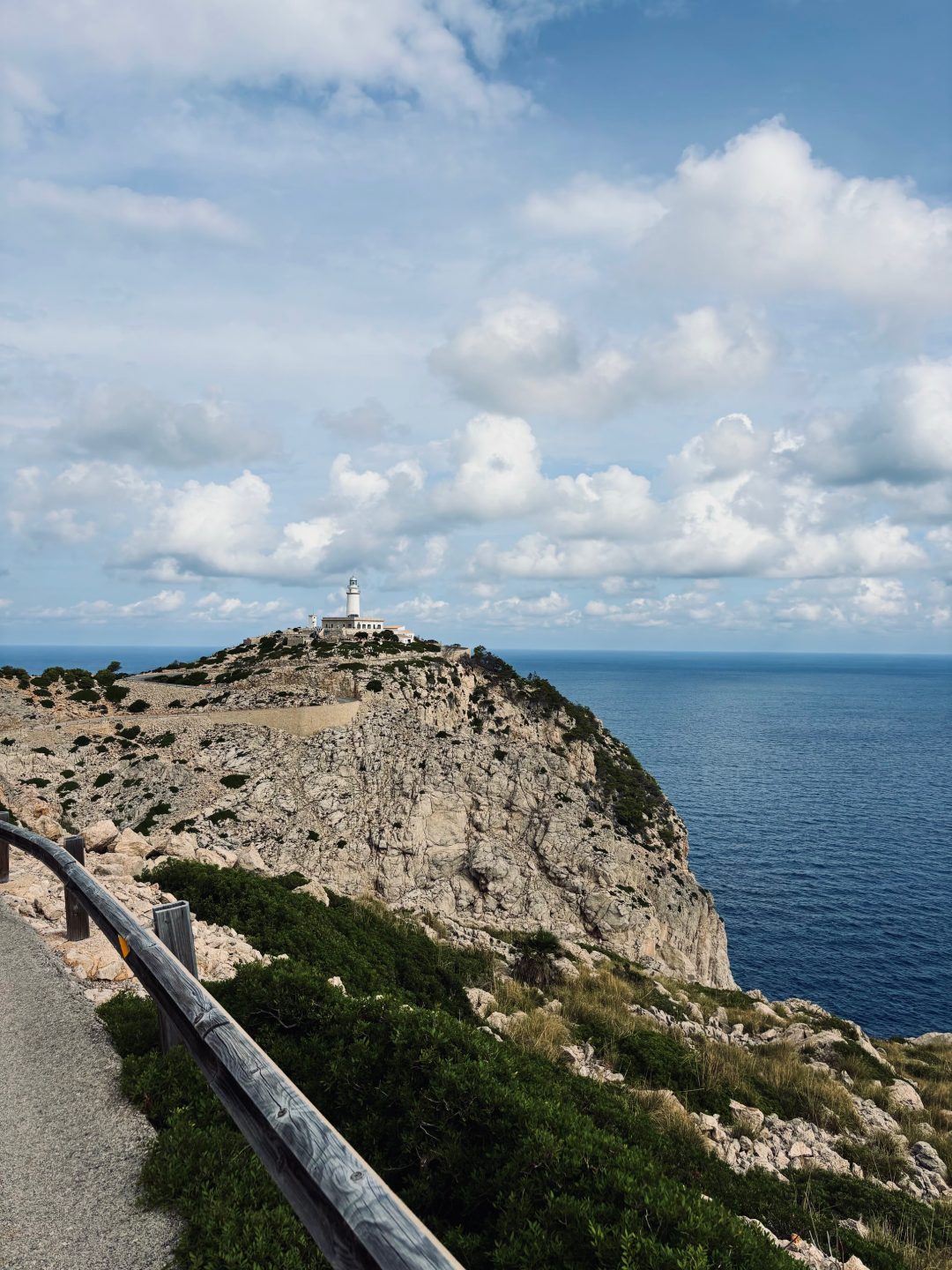 Road cycling in Mallorca near Cap de Formentor